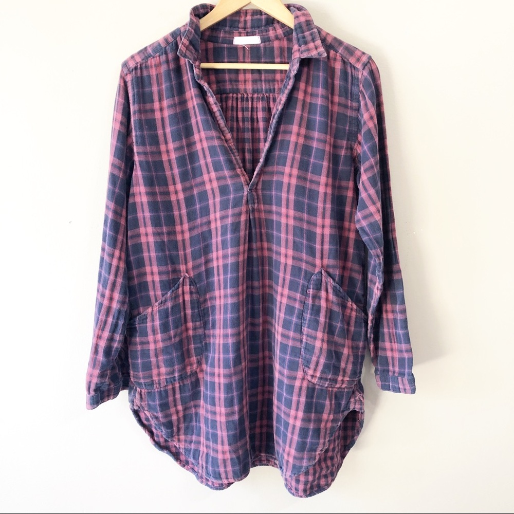 Free People Flannel Dress